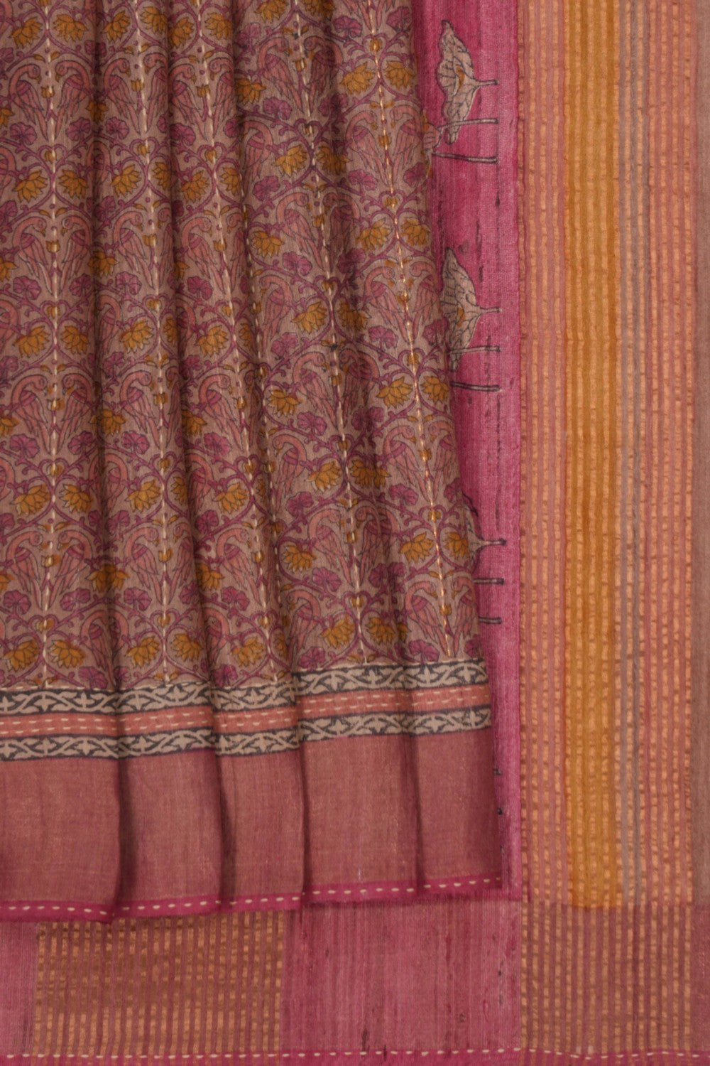 A Beautiful Embroidery Saree