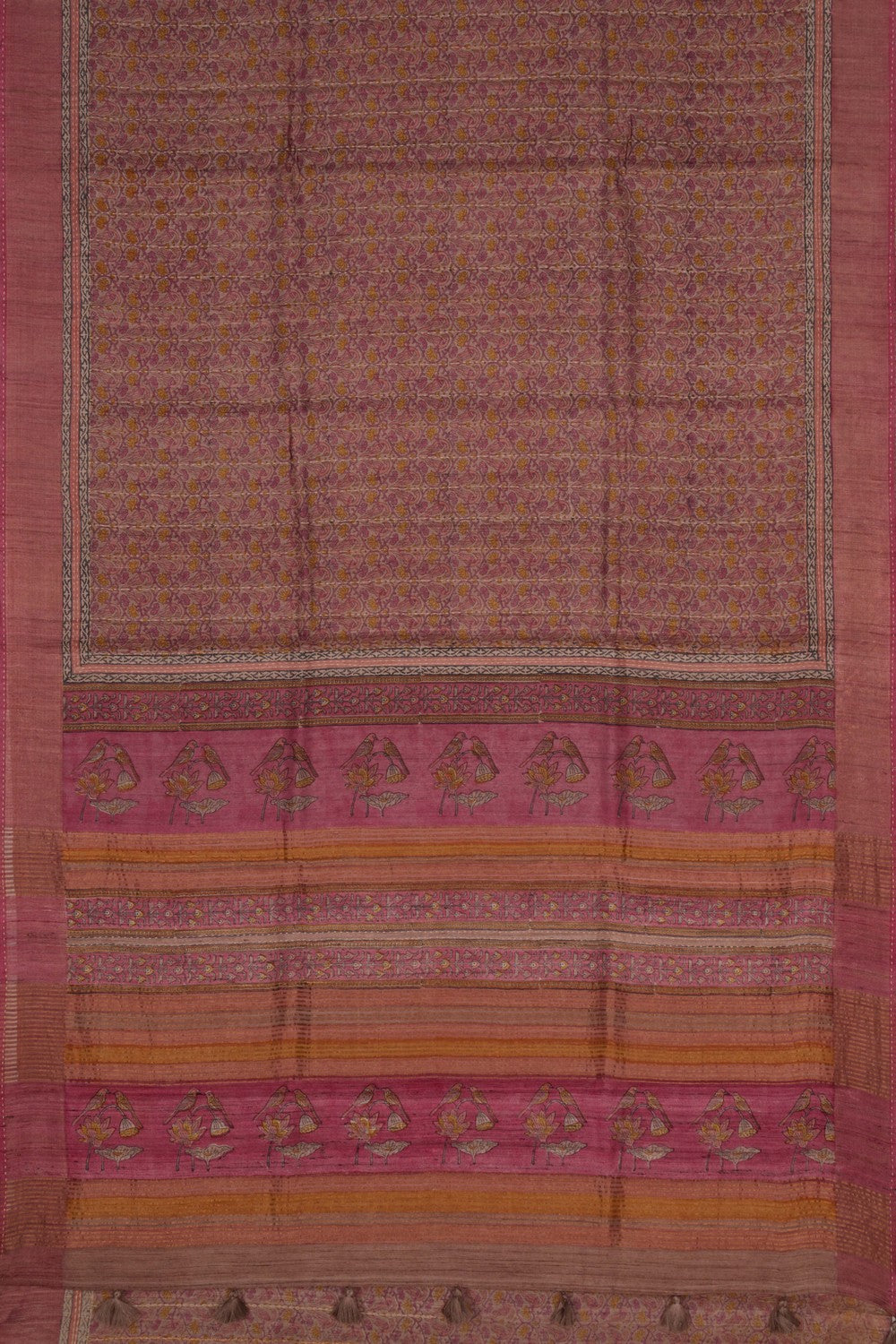 A Beautiful Embroidery Saree