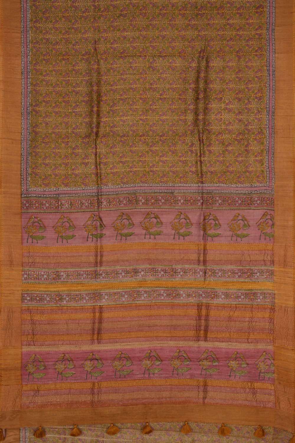 A Beautiful Embroidery Saree