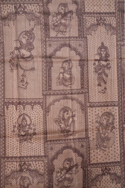 Image of A Mythology Printed Saree