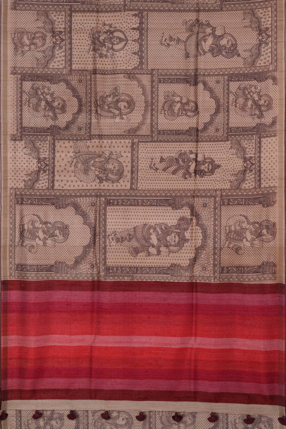 A Mythology Printed Saree