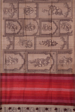 Image of A Mythology Printed Saree