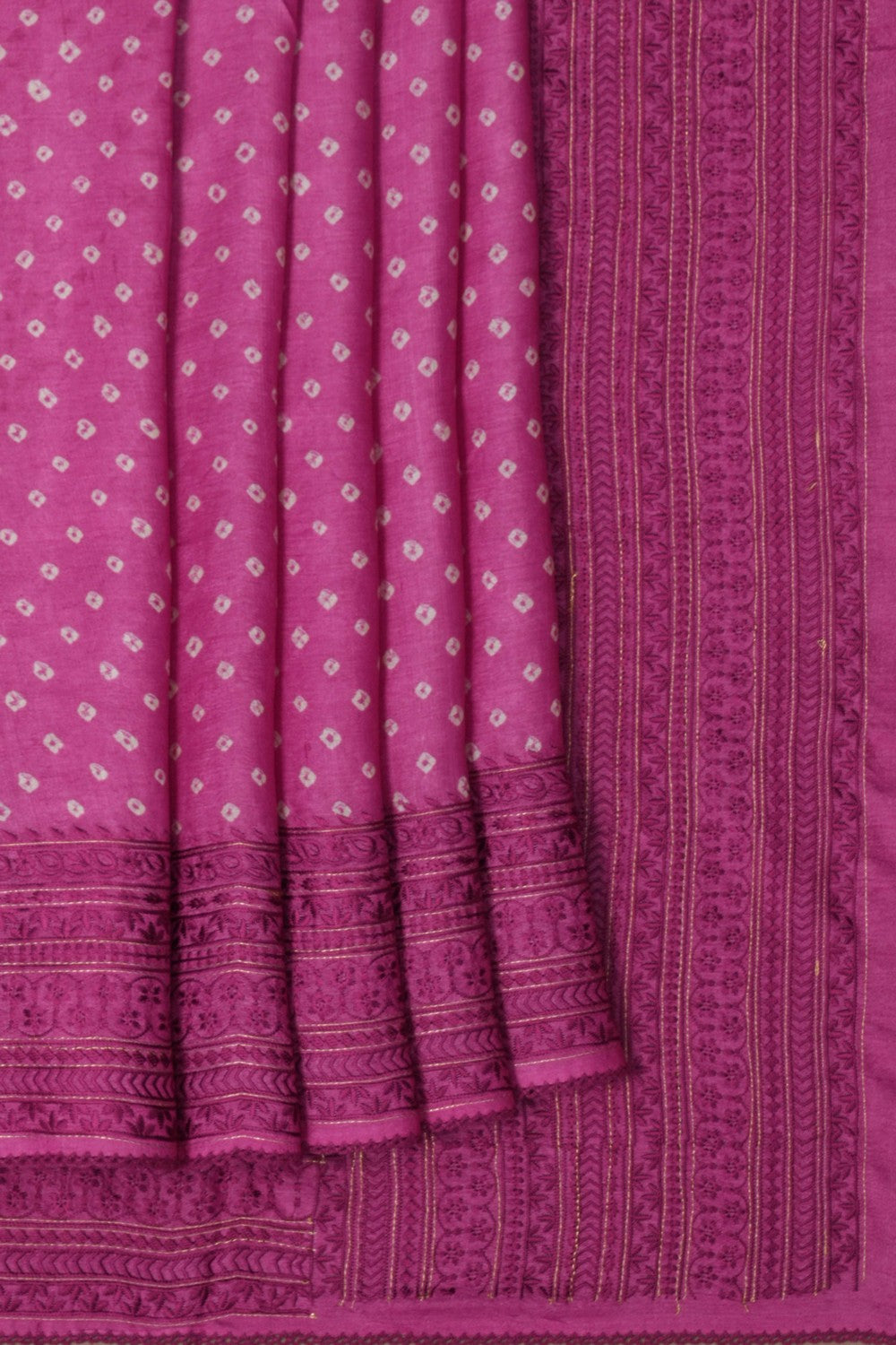 A Beautiful Embroidery Saree