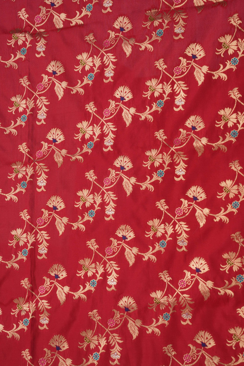 Image of Banarasi Red Saree