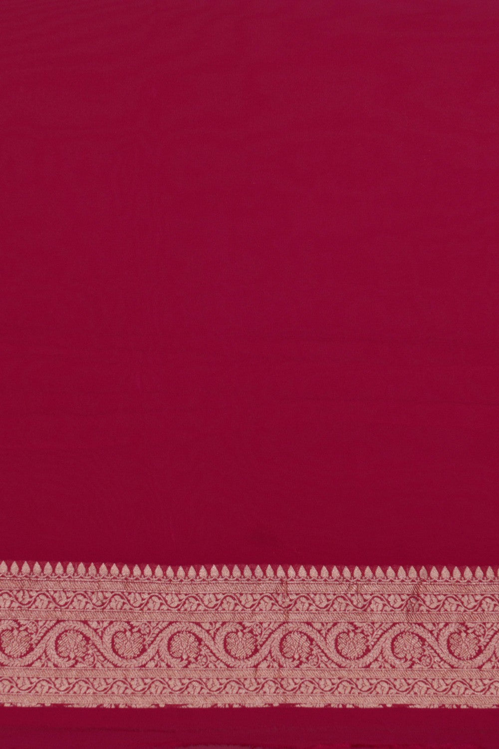 Banarasi Georgette Purple Saree