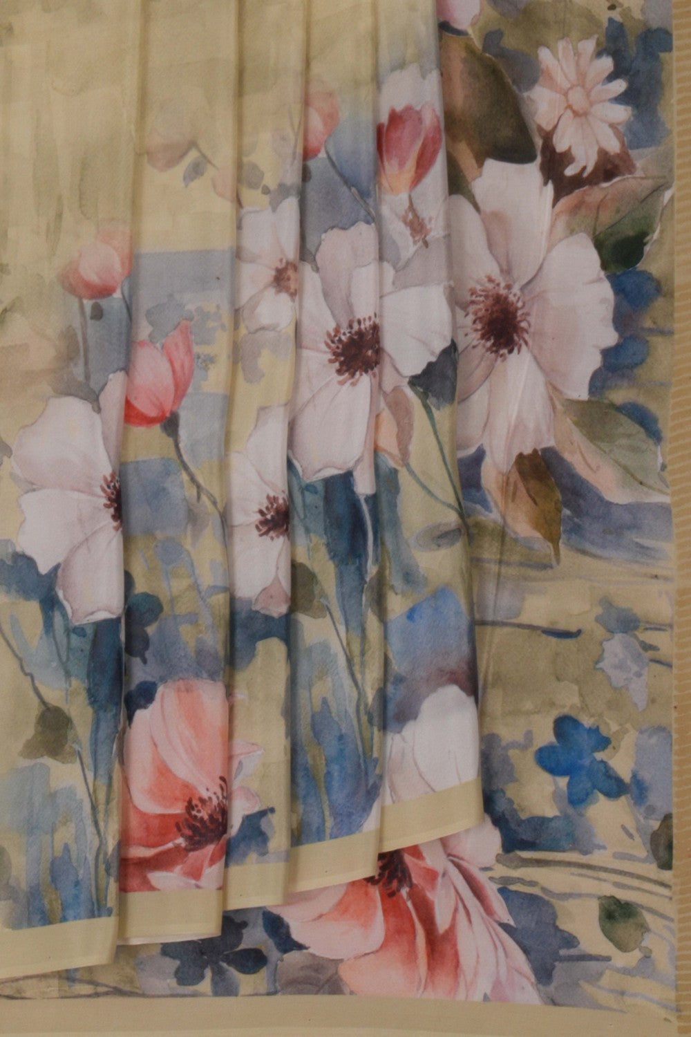 Image of A Floral Printed Saree