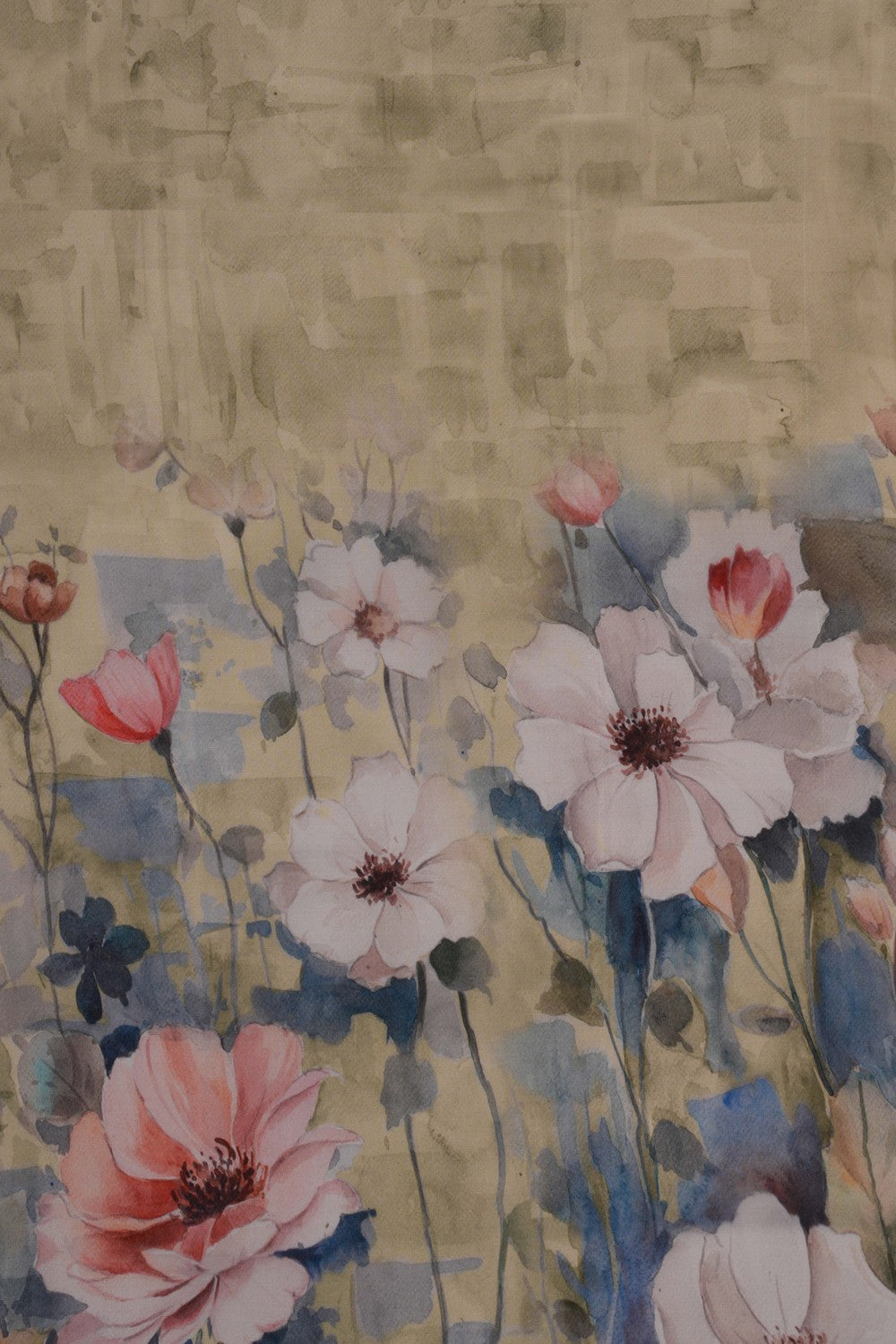 Image of A Floral Printed Saree