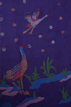 Image of Uppada Handspun Cotton Saree