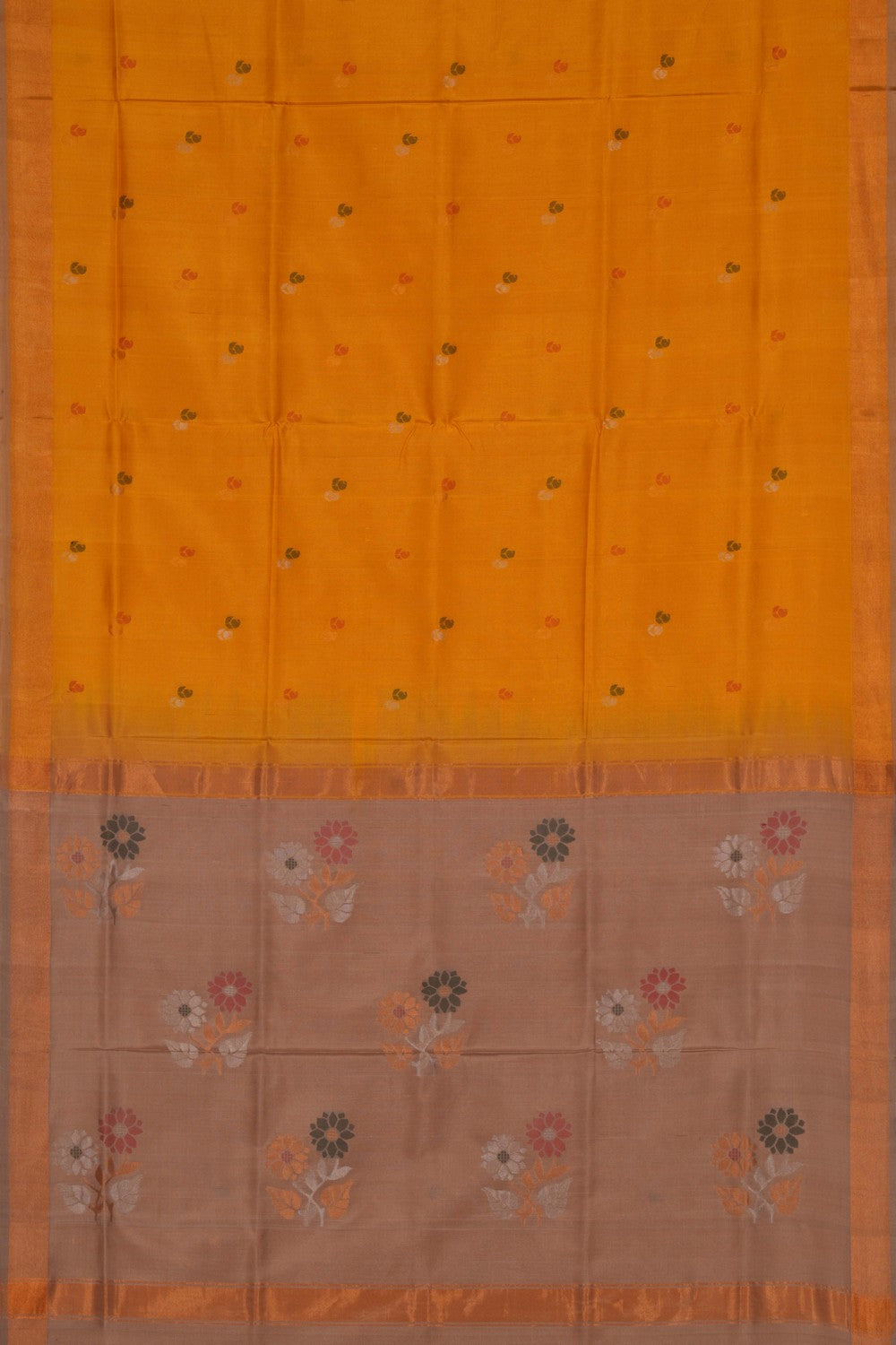 Uppada Mustard Saree