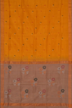 Image of Uppada Mustard Saree