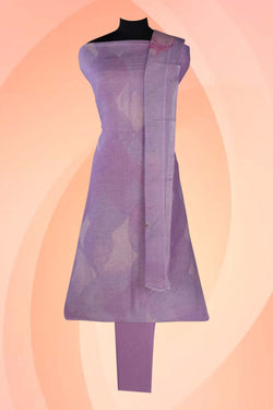 Image of Linen Unstitched Suit Set Fabric (3 Pcs Set)