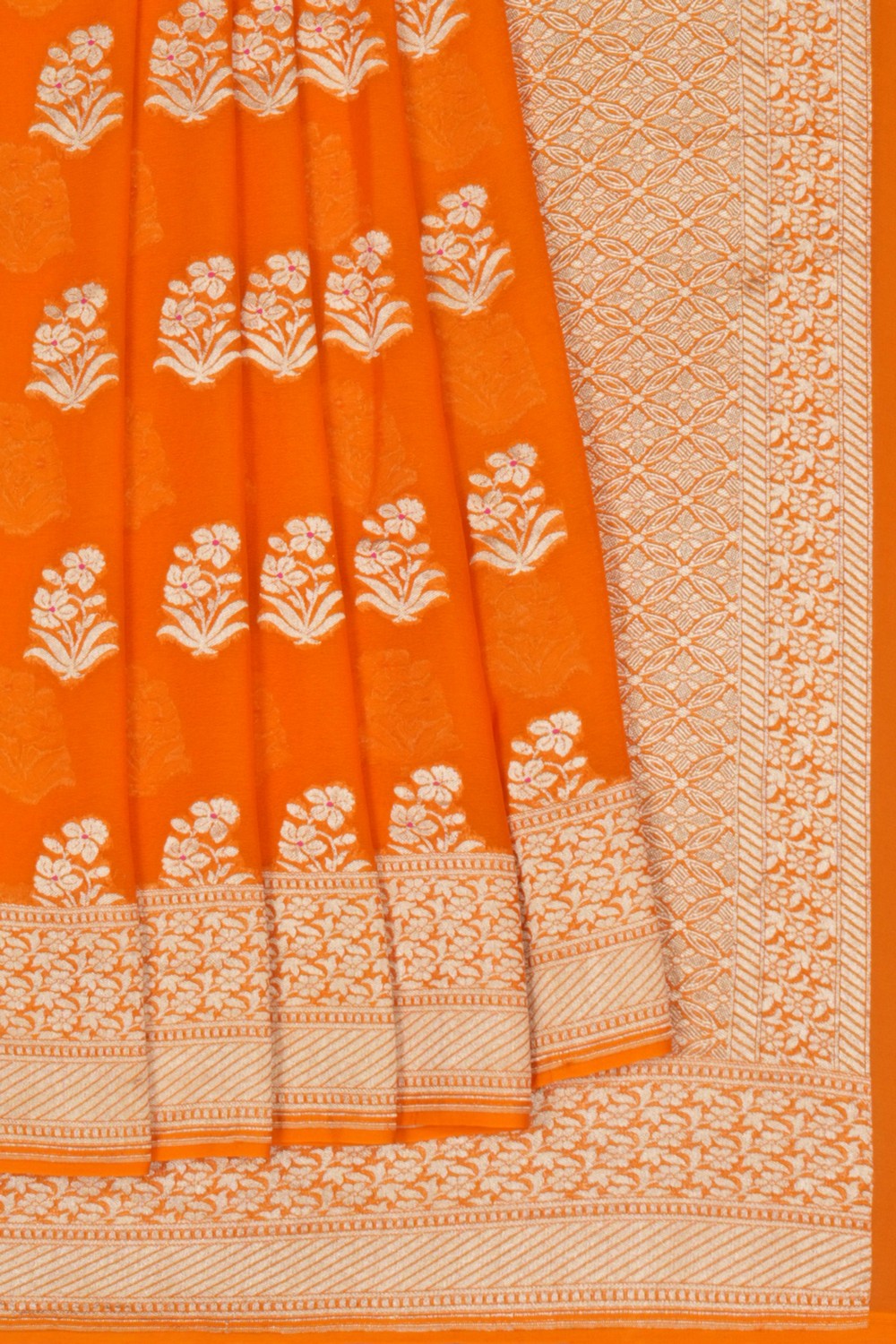 Banarasi Khadi Georgette Saree