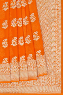 Image of Banarasi Khadi Georgette Saree
