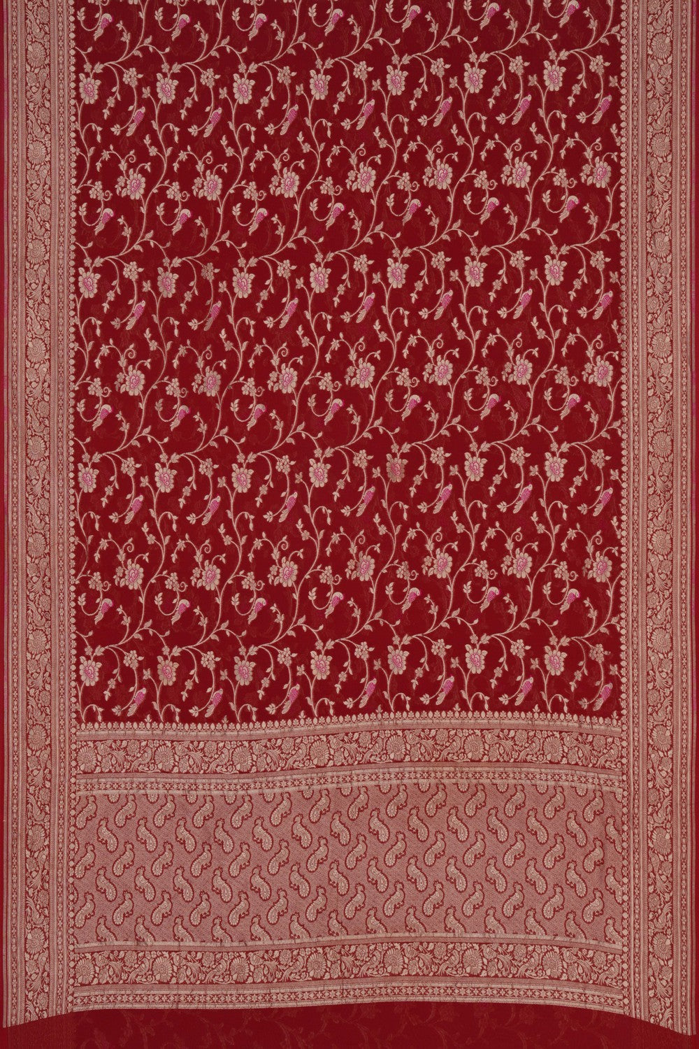 Image of Banarasi Khadi Georgette Saree