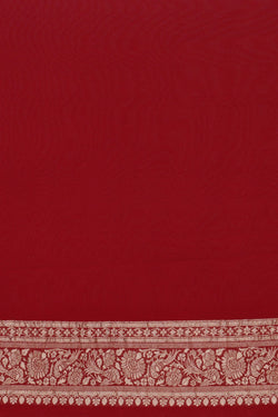 Image of Banarasi Khadi Georgette Saree