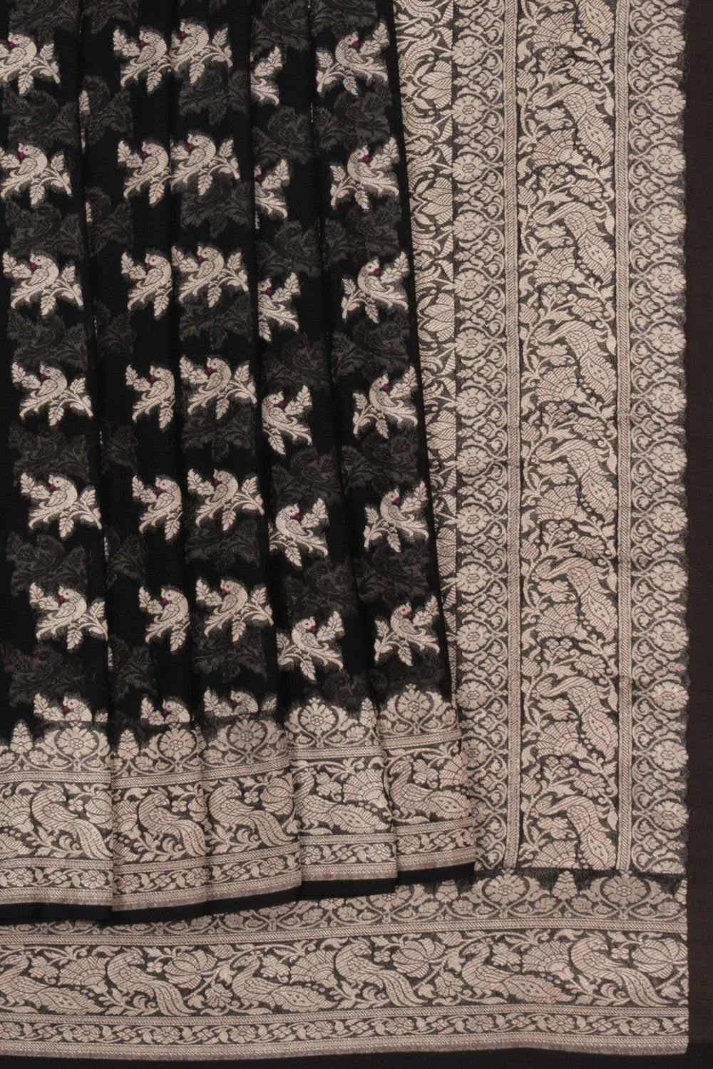 Image of Banarasi Khadi Georgette Saree