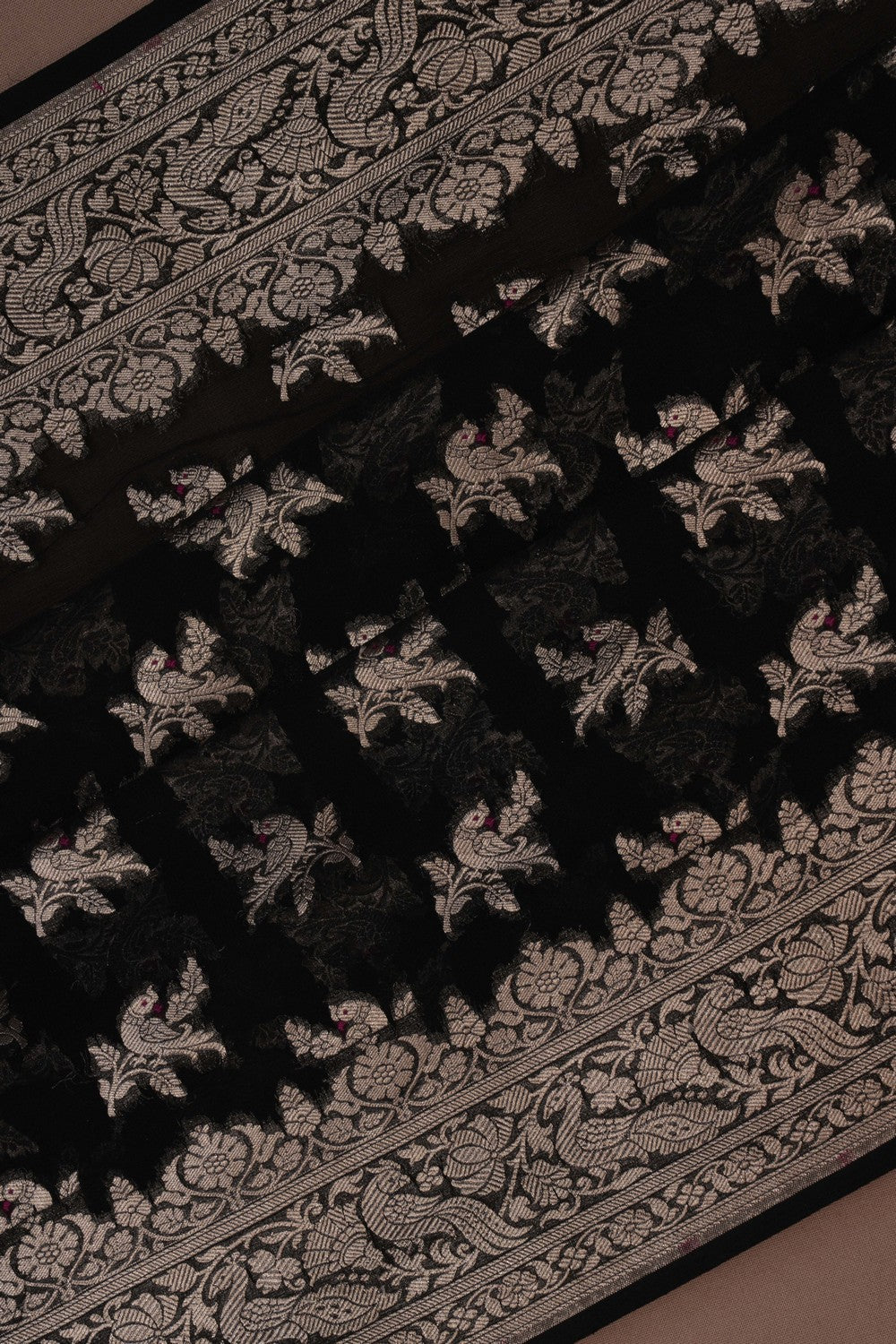 Banarasi Khadi Georgette Saree