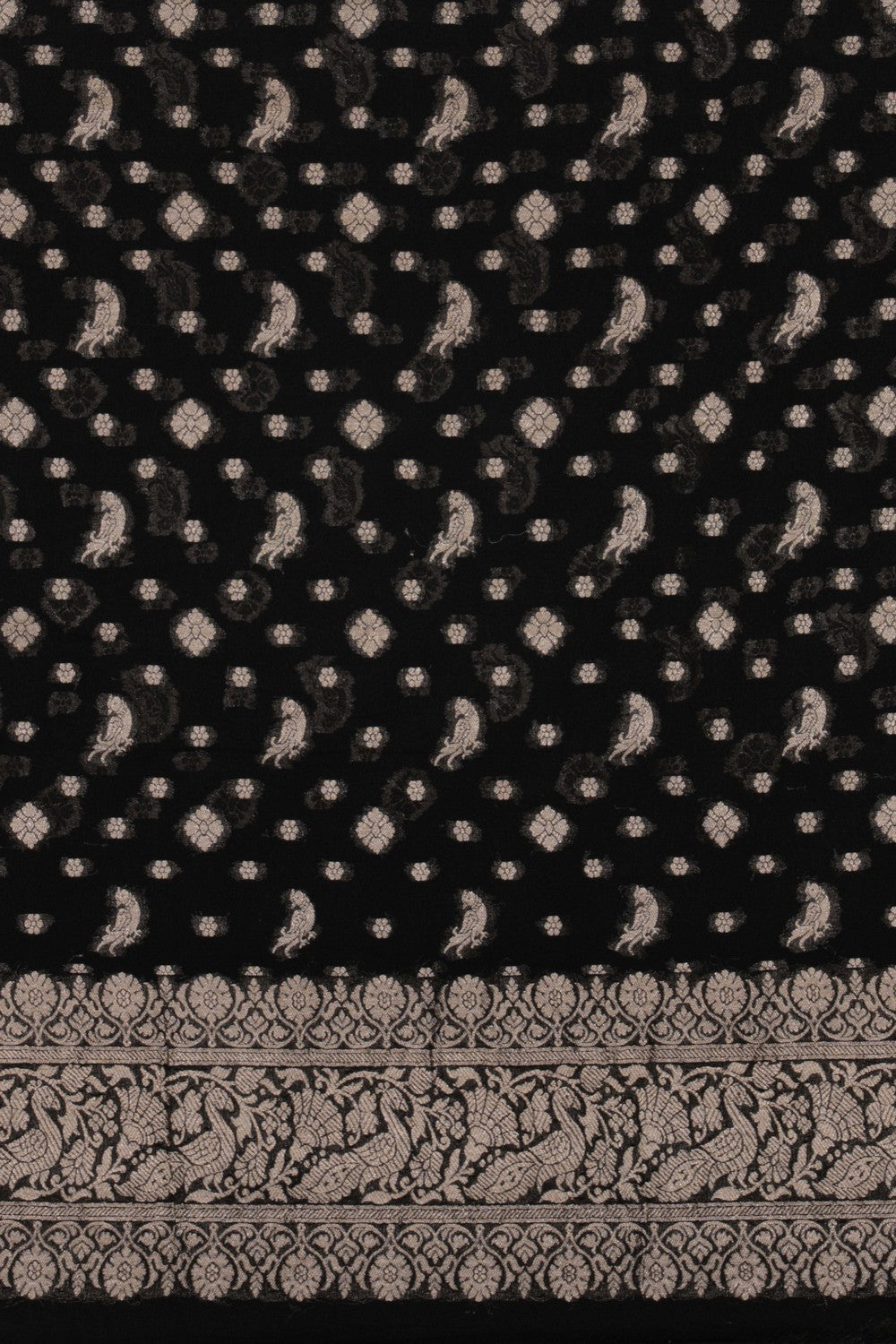 Banarasi Khadi Georgette Saree