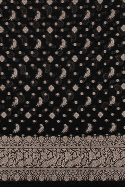 Image of Banarasi Khadi Georgette Saree
