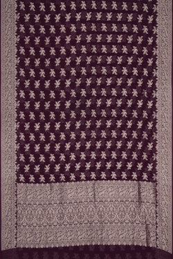 Image of Banarasi Khadi Georgette Saree