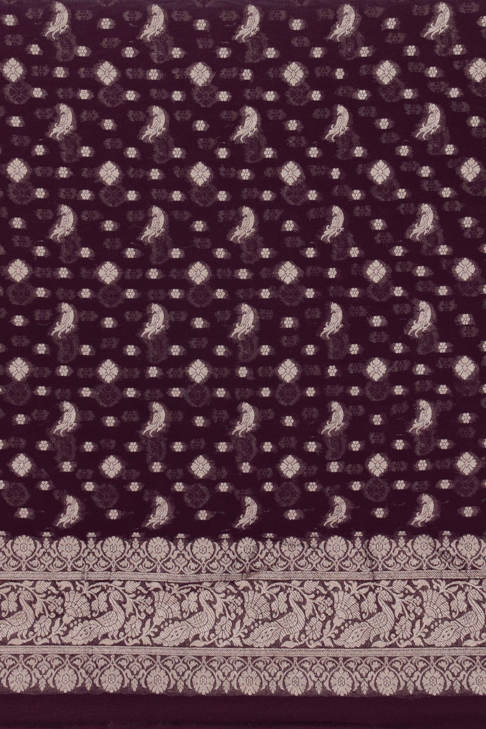 Banarasi Khadi Georgette Saree