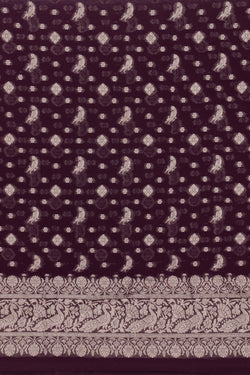 Image of Banarasi Khadi Georgette Saree
