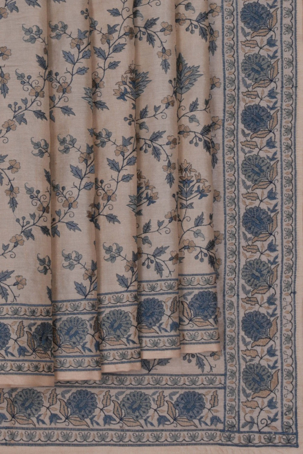 A Beautiful Embroidery Saree