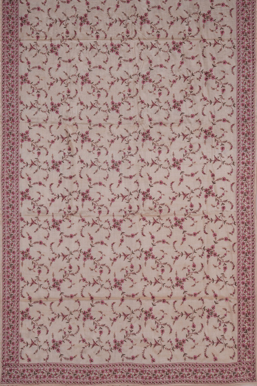 A Beautiful Embroidery Saree