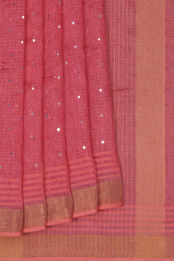 Image of A Beautiful Pink Saree