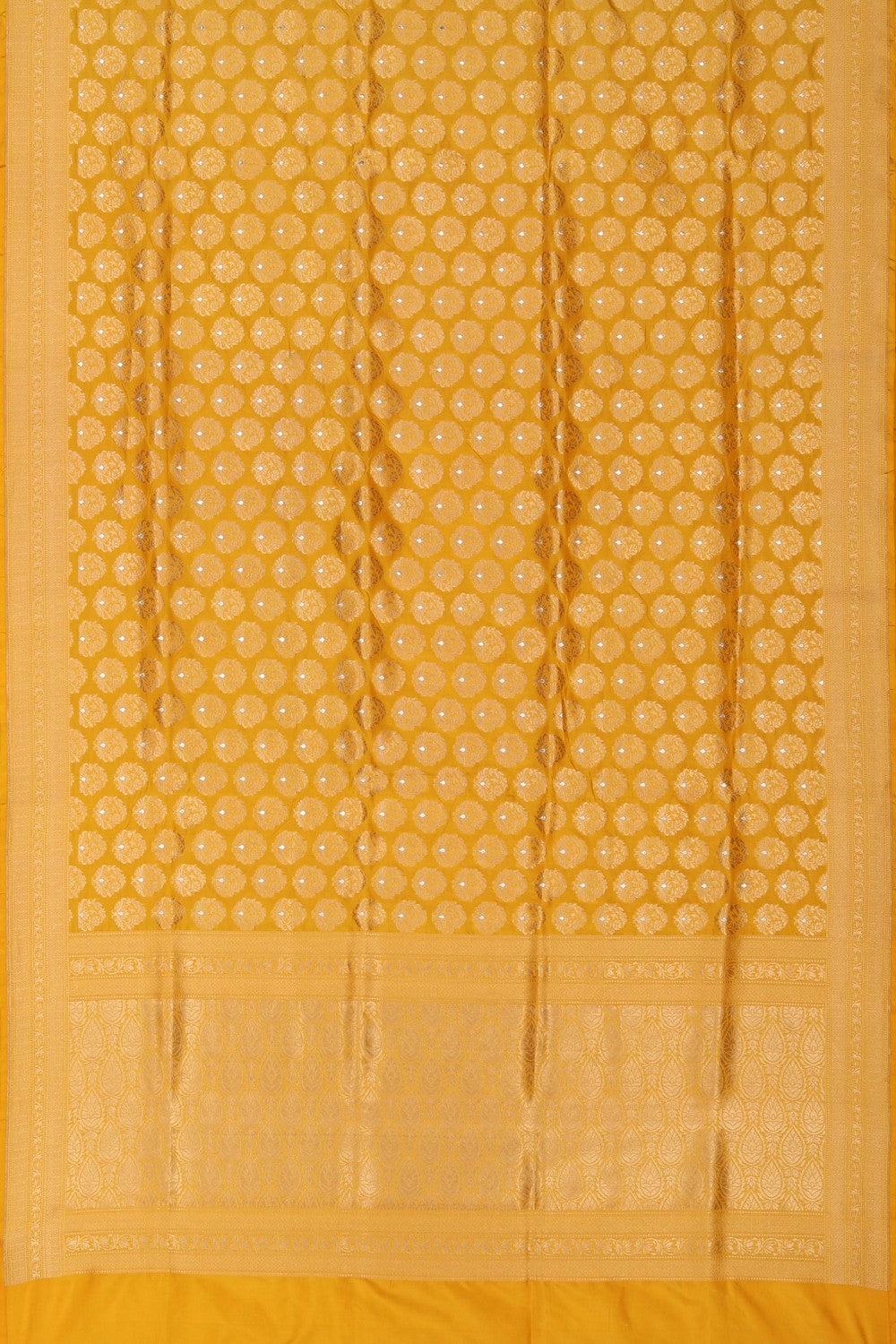 Image of Banarasi Mustard Saree