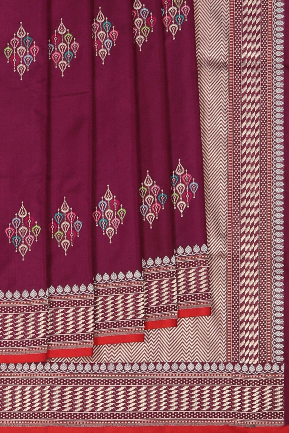 Image of Banarasi Purple Saree