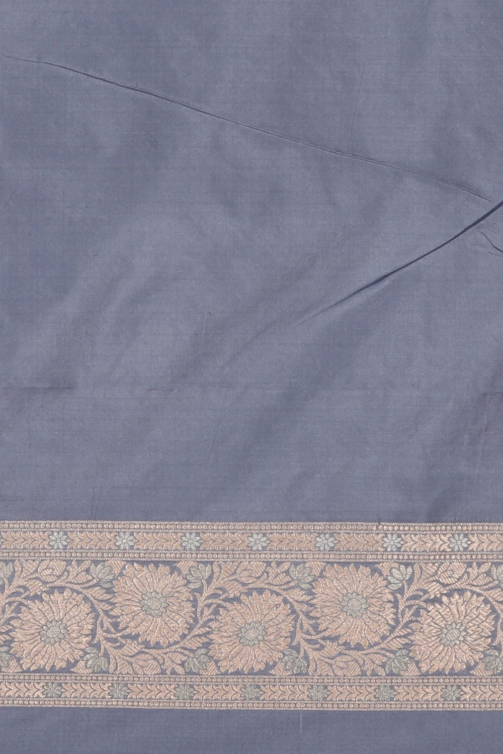 Banarasi Smoky Grey Saree