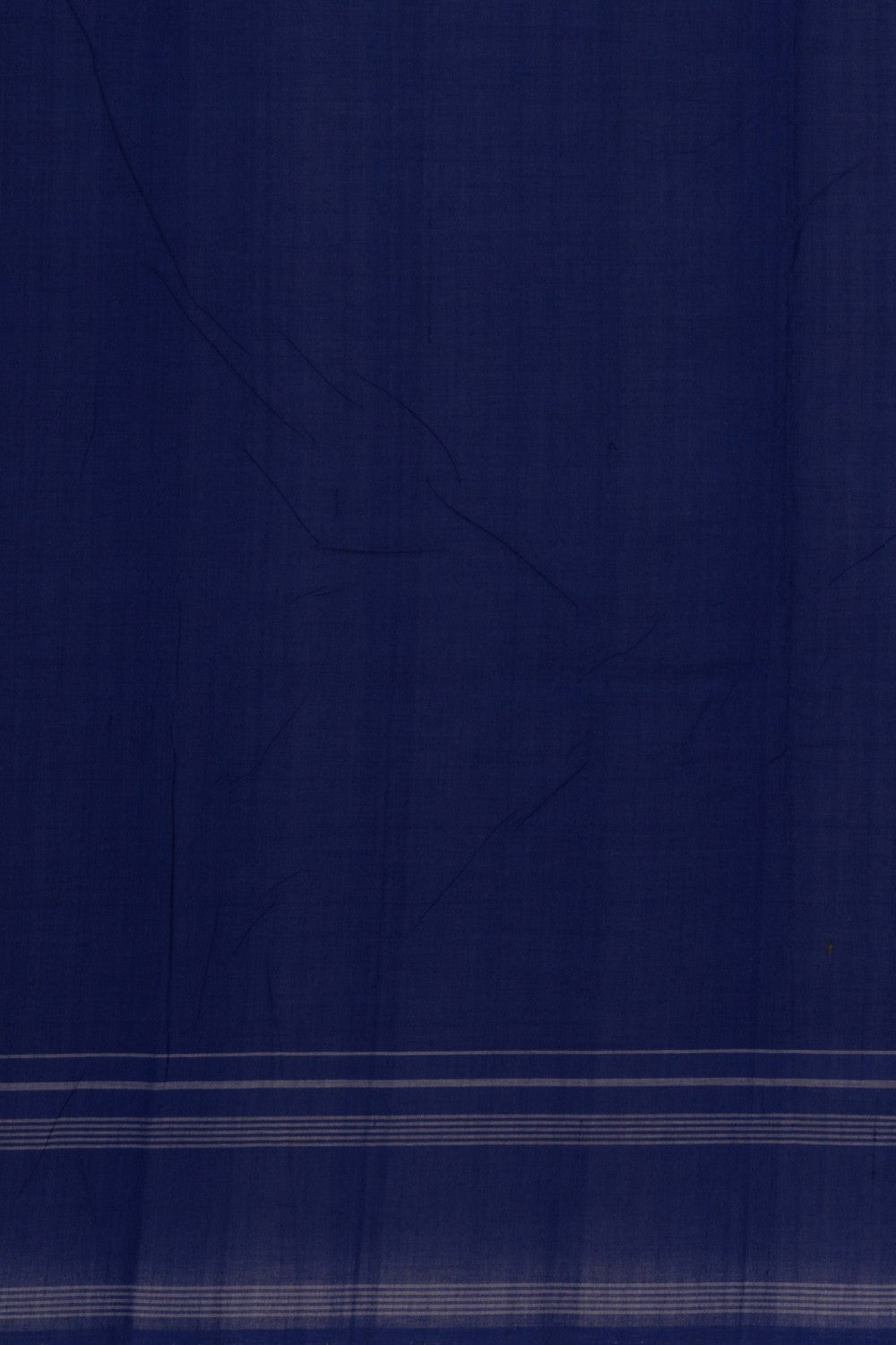 Pochampally Ikat Cotton Royal Blue Saree