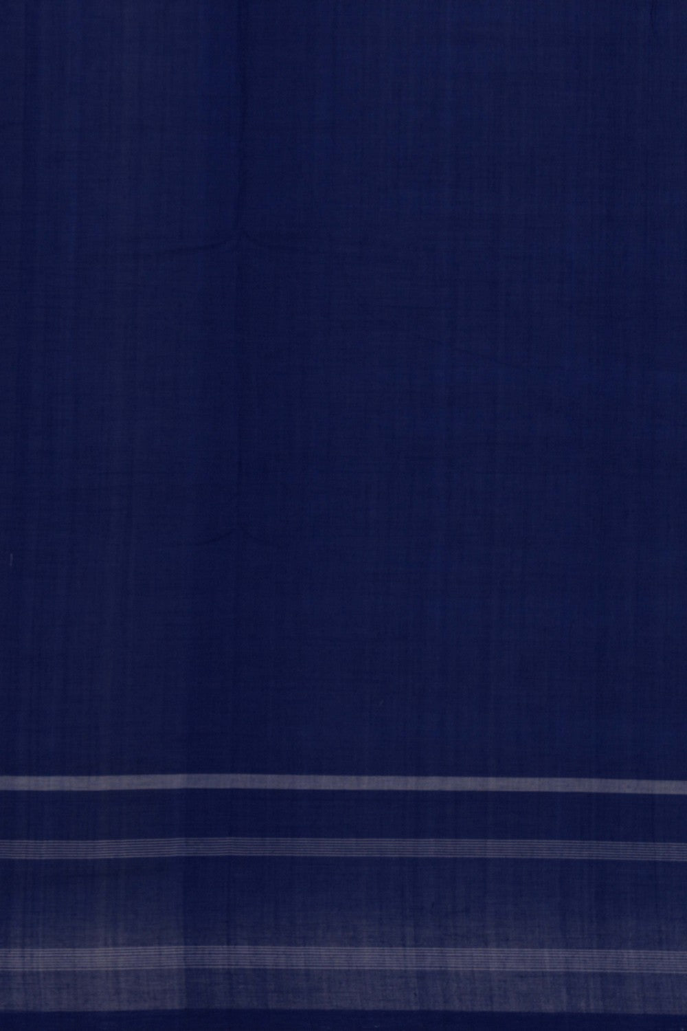 Image of Pochampally Ikat Cotton White Saree