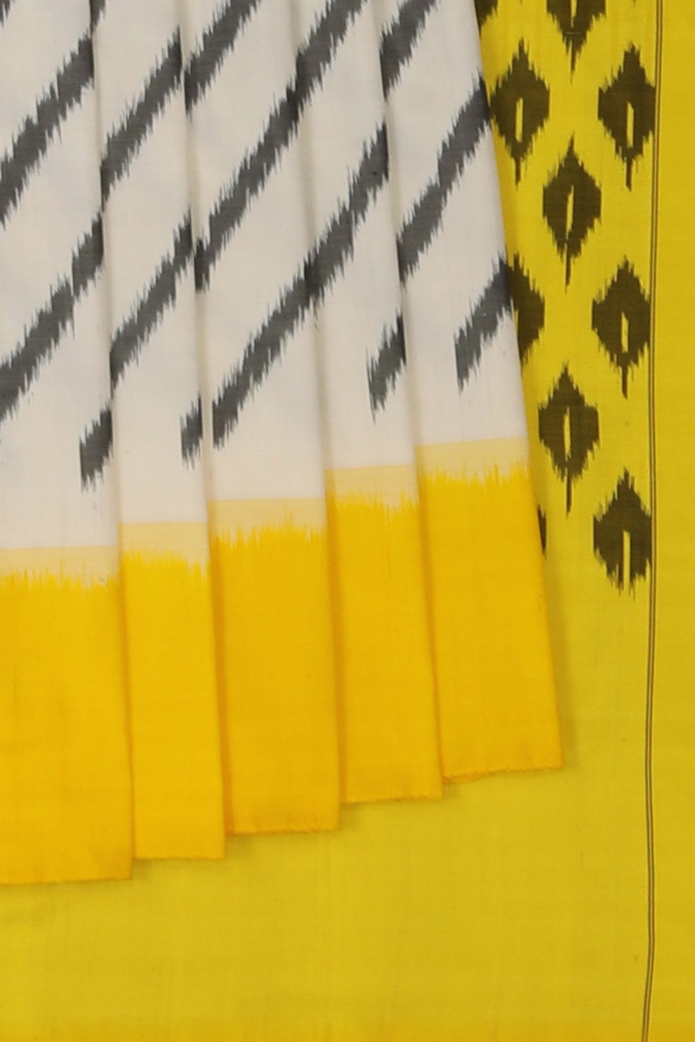 Image of Pochampally Ikat Silk Saree