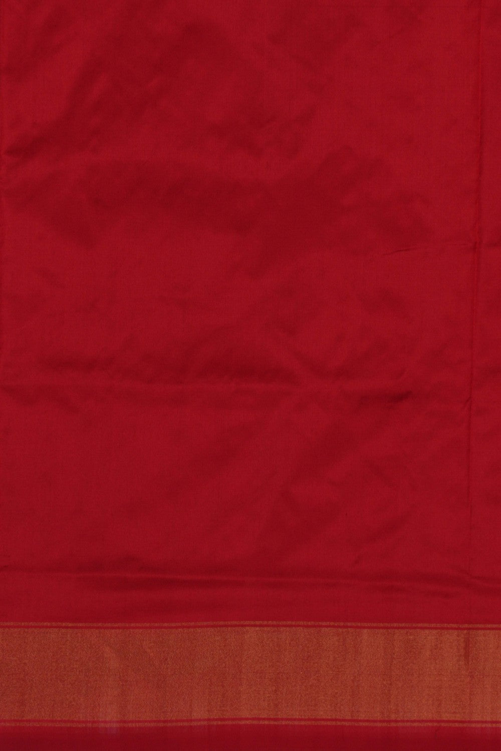 Pochampally Ikat Silk Red Saree