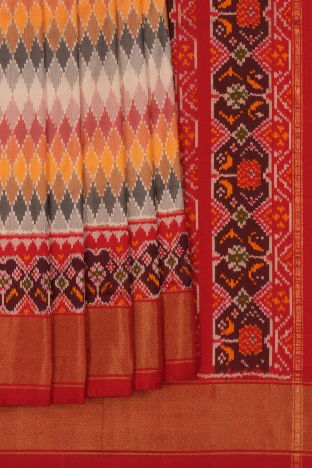 Pochampally Ikat Silk Saree