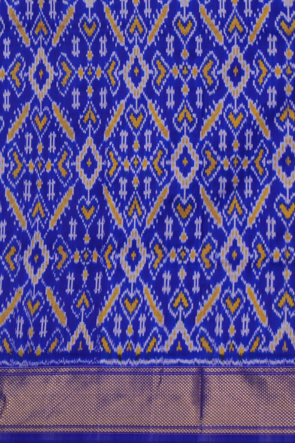 Image of Pochampally Ikat Silk Pink Saree