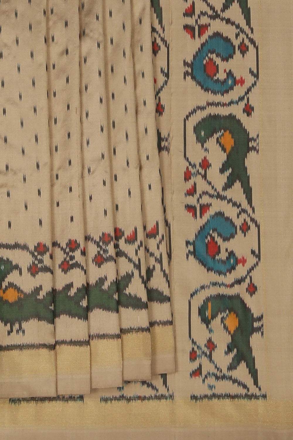 Pochampally Ikat Silk Saree