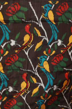 Image of Pochampally Ikat Silk Saree