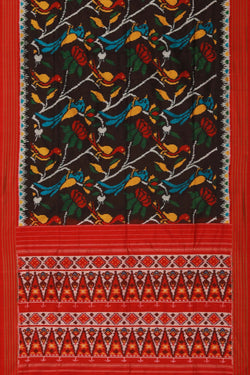 Image of Pochampally Ikat Silk Saree