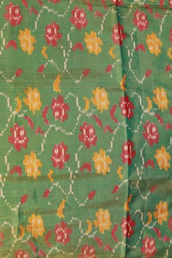 Image of Pochampally Ikat Silk Saree