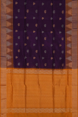 Image of Uppada Purple Saree
