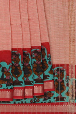 Image of Mythology Art Mangalgiri Silk Saree