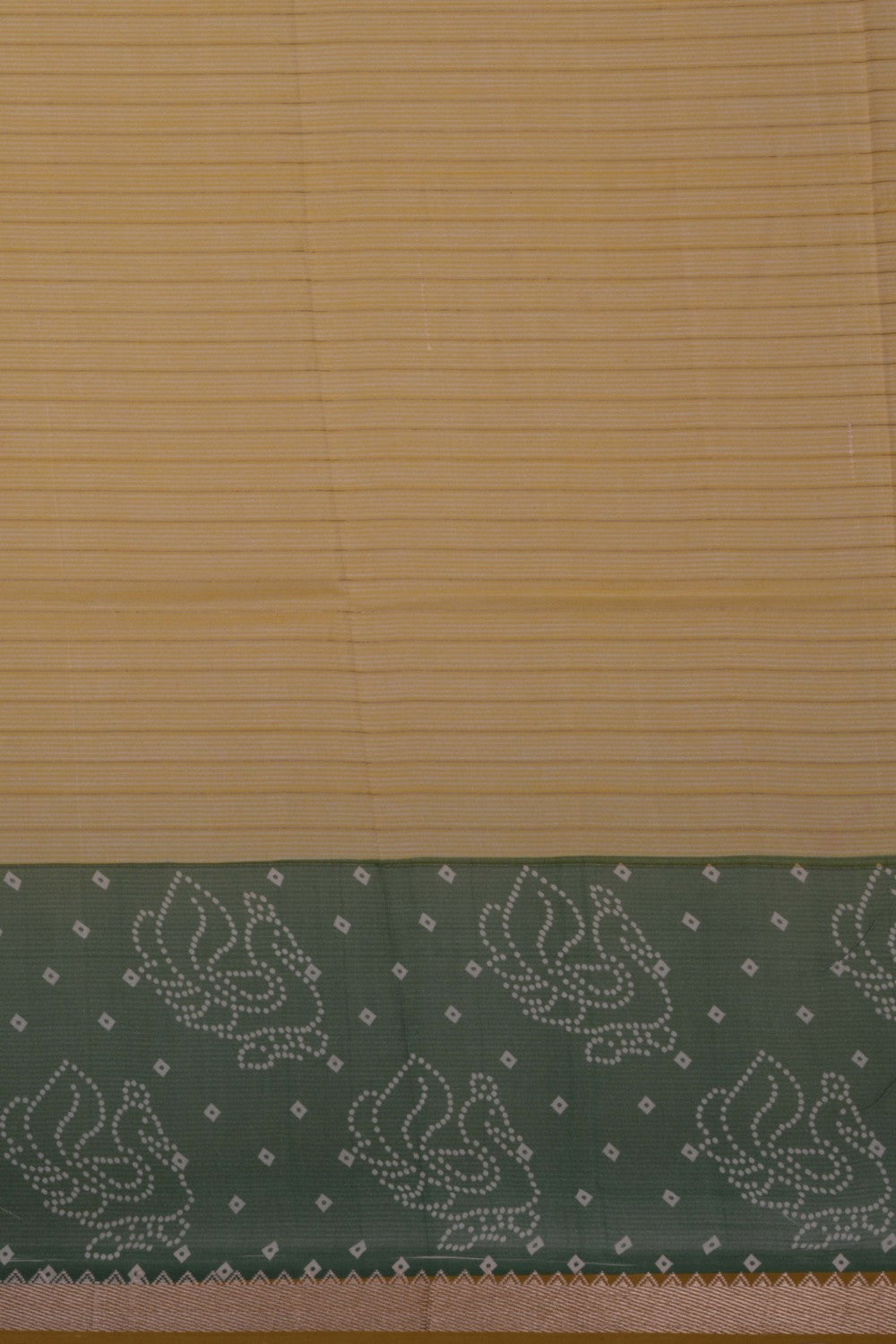 A Peacock Printed Mangalgiri Silk Saree