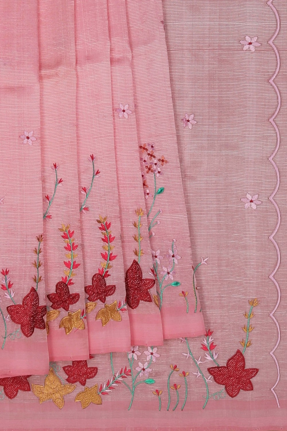 Mangalgiri Embroidery Saree