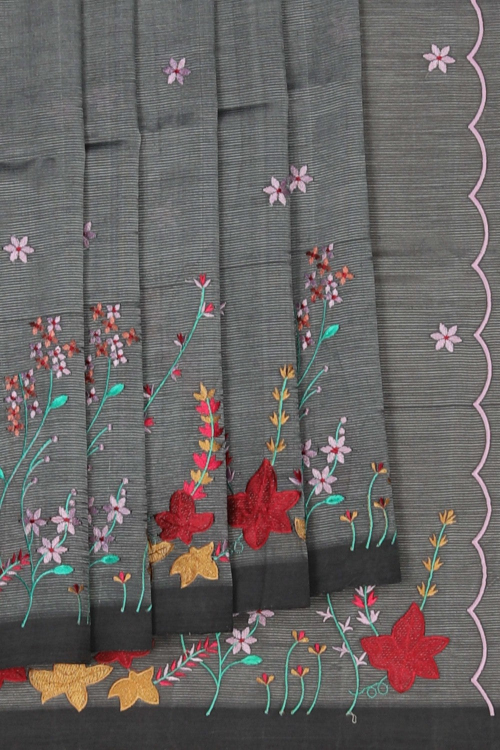 Mangalgiri Embroidery Saree