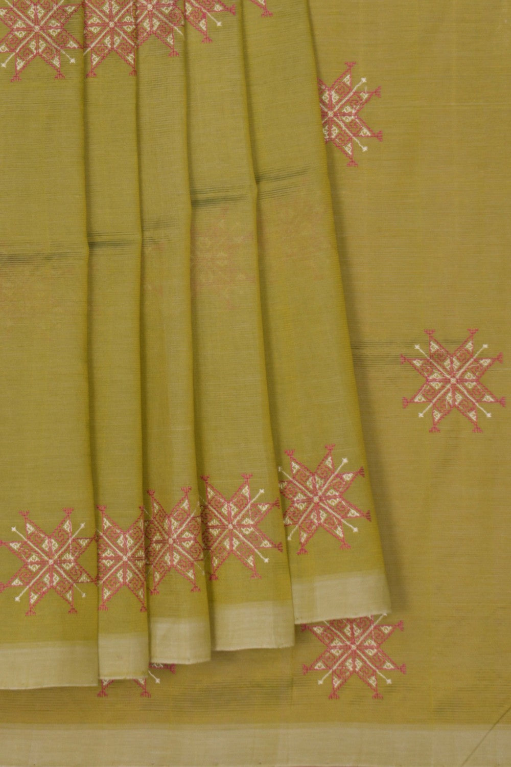 Mangalgiri Embroidery Saree