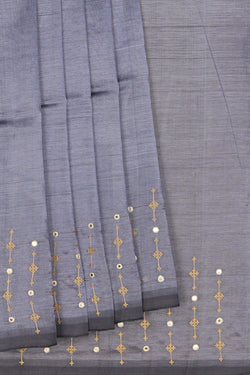 Image of Mangalgiri Embroidery Saree
