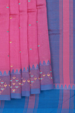 Image of Mangalgiri Embroidery Saree